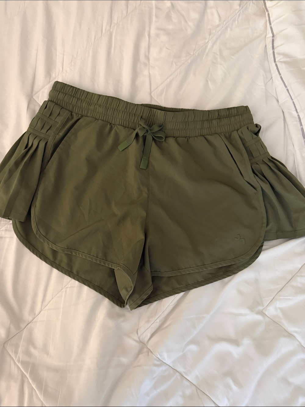 JoyLab Olive Athletic Drawstring Shorts